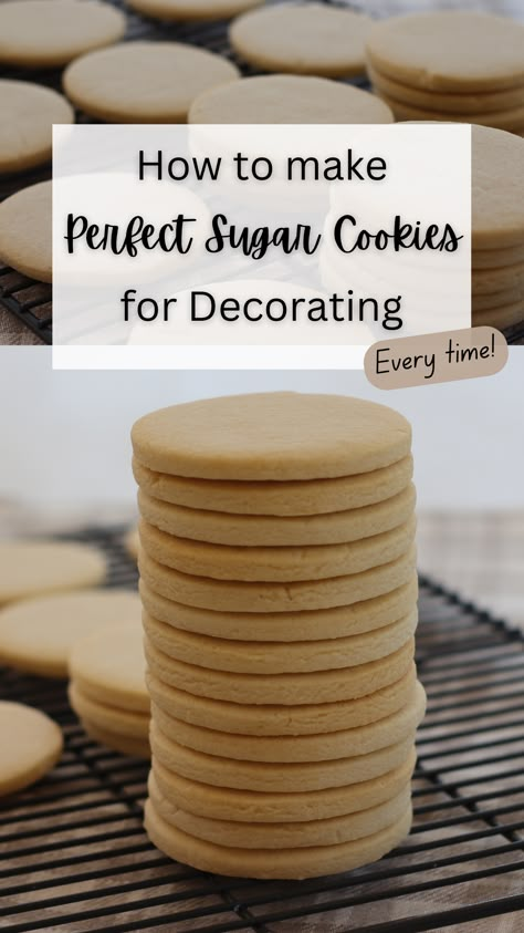 Homemade Sugar Cookies For Decorating, Sugar Cookie Decorating Recipe, Celebrating Sweets Sugar Cookies, Moms Sugar Cookies, Best Icing To Decorate Sugar Cookies, Best Sugar Cookies For Royal Icing, Easy Valentine Sugar Cookies, Decorating Cookies Recipes, Butter Cookies With Royal Icing