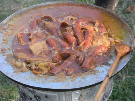 Croatian Zagorje “kotlovina” Meals For 1, Balkan Food, Croatian Food, Paprika Pork, Serbian Recipes, Croatian Recipes, Pork Meat, Drinking Party, How To Cook Potatoes