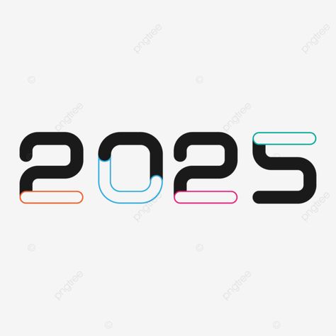 happy new year 2025 vector design 2025 new year png New Year Png, Png Transparent Background, Png Design, Design Vector, Png Transparent, Vector File, Vector Design, Happy New, Happy New Year