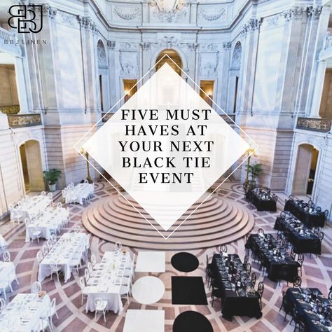 Black Tie Event Decor, Black Tie Party Decorations, Black Tie Event Decorations, Black Tie Theme Party, Wedding Protocol, Black Tie Wedding Decor, White Tie Event, Event Checklist, Event Entrance