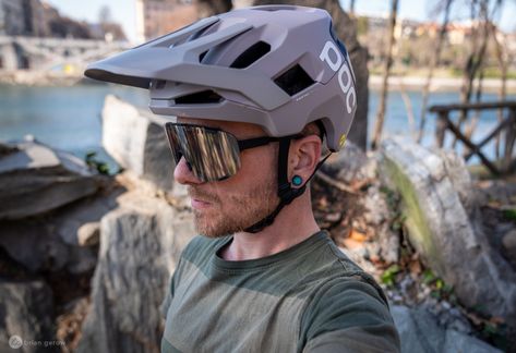 Helmet Chin Strap Over or Under Sunglasses for Biking? Bike Sunglasses, Functional Cycling Sunglasses With Uv Protection, Bicycle Helmet Design, Mtb Helmet, Full Face Bike Helmet, Full Face Mountain Bike Helmet, Custom Painted Motocross Helmets, Mtb Clothing, Mtb Gear