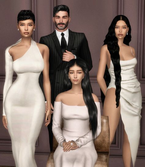 SIMS | The Moreno Family  Preview | Sim Wears Prada Sims 4 Gallery Households Cc, Sims 4 Sims Dump Patreon, Posepacks Sims 4, The Sims 4 Family Poses, Sims 4 Rich Family, Sims 4 Family Ideas People, Sims 4 Cc Poses Family, Sims 4 Cc Family, Sims 4 Mafia Cc