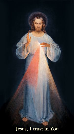 What is Divine Mercy? The Image | The Divine Mercy Divine Mercy Novena, Jesus Mercy, Divine Mercy Jesus, Divine Mercy Image, Divine Mercy Chaplet, Bible Stand, Novena Prayers, Religious Pictures, Christian Artwork