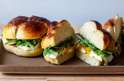 Boiled Egg Sandwich, Smitten Kitchen Recipes, Classic Cobb Salad, Garlic Butter Mushrooms, Egg And Cheese Sandwich, Goat Cheese Pasta, Pork Salad, Egg Sandwich, Egg Salad Sandwiches