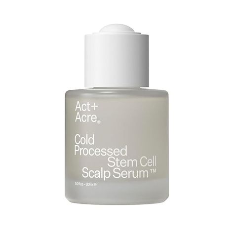 Amazon.com: ACT+ ACRE Cold Processed Stem Cell Scalp Serum - Promotes Thicker and Fuller-Looking Hair - Soothes and Hydrates the Scalp - Sulphate and Paraben Free - Aloe Vera for Improved Scalp Health - 1 fl oz. : Beauty & Personal Care Flakey Scalp, Scalp Hydration, Hair Repair Treatments, Healthy Natural Hair Growth, Dry Itchy Scalp, Apple Stem, Hair Repair Mask, Scalp Serum, Healthy Natural Hair