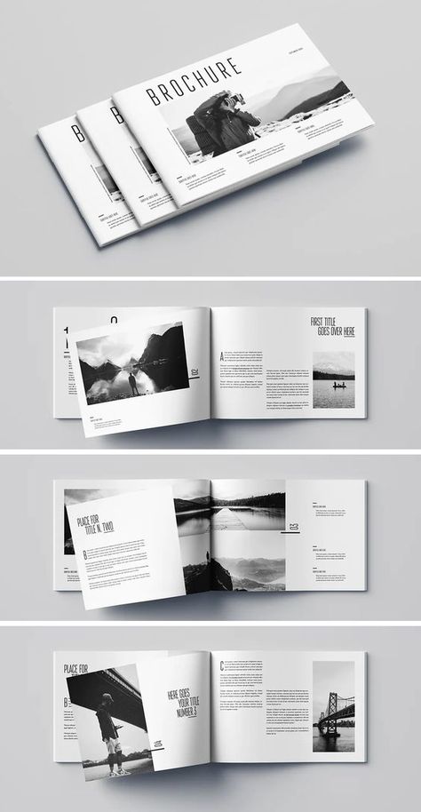 Cool Minimal Photography Brochure Template InDesign INDD. 32 Custom Pages Photography Magazine Layout, Photography Book Design, Brochure Photography, Catalog Design Layout, Cv Inspiration, Indesign Layout, Mises En Page Design Graphique, Photobook Layout, Photography Brochure