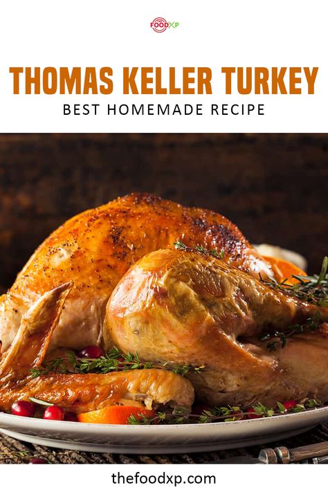 To make Thomas Keller’s turkey recipe juicy and moist, set the timing up in advance for baking. Go and checkout the official website of TheFoodXP and enjoy your meal. I am pretty sure you will like Thomas Keller’s turkey recipe. #thomaskellerturkeyrecipe #thomaskellerturkey #turkeyrecipes #thomaskellerrecipes Fool Proof Turkey Recipe, Best Oven Baked Thanksgiving Turkey, Roasting Turkey In Convection Oven, Cooking A 12 Pound Turkey, Cooking A Turkey Over Night In Oven, Convection Roast Turkey, Convection Turkey Cooking, Convection Oven Turkey Recipes, Keeping Turkey Warm In Crockpot