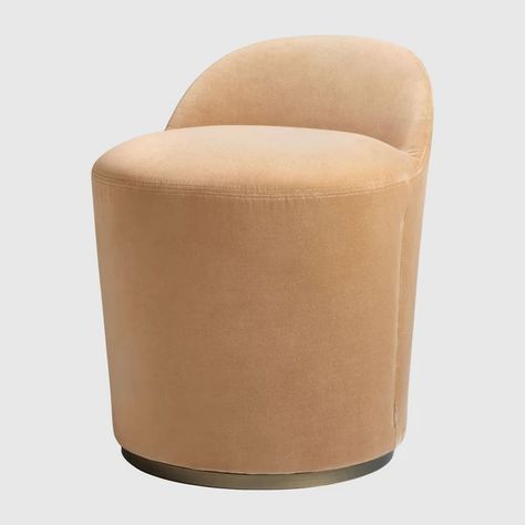 Tail Dining Chair - Fully Upholstered, Low back – GUBI Webshop Ny Townhouse, Peacock Tail, Copenhagen Design, Upholstered Seating, Nubuck Leather, Italian Style, Danish Design, Rocking Chair, Low Back