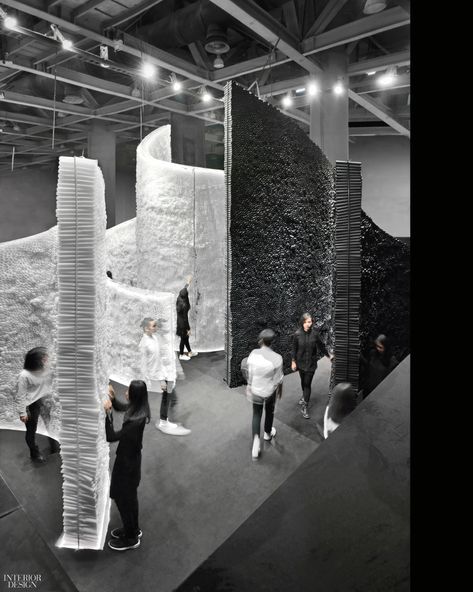 Nest Aspiration Experience Pavilion by Pone Architecture: 2017 Best of Year Winner for Trade Show Booth Pool Pavilion, Trade Show Design, Pavilion Architecture, Trade Show Booth, Cultural Centre, Show Booth, Tradeshow Booth, Architecture Sketch, Contemporary Architecture