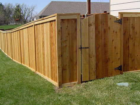 Wood Privacy Fences in Wichita - Reddi Fence Fence Construction, Wood Privacy Fence, Wood Fences, Fence Pickets, Building A Fence, Privacy Fences, Privacy Fence, Wooden Fence, Wood Fence