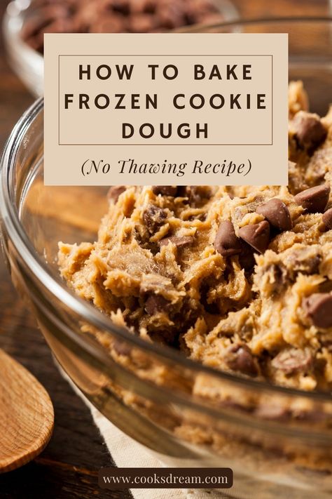 How To Bake Frozen Cookie Dough, Cookie Dough For Freezing, Frozen Cookie Dough Recipe, Cookie Dough That Freezes Well, Freezing Chocolate Chip Cookie Dough, Freezable Cookie Dough, Cookie Dough That Can Be Frozen, How Long Can You Freeze Cookie Dough, Freezing Cookie Dough