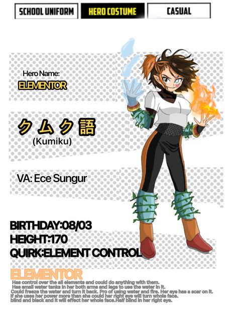 Brown Hero Costume, Oc Quirk Ideas, Bnha Oc Quirk Ideas, Mha Oc Quirk, Mha Ocs, Hero Oc, Naruto Clothing, My Hero Academia Costume, Oc Bnha