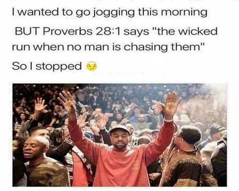 Proverbs 28:1 Funny Lds Memes So True, Christian Humour, Christian Funnies, Church Jokes, Jesus Jokes, Bible Jokes, Funny Christian Jokes, Jesus Meme, Lds Memes