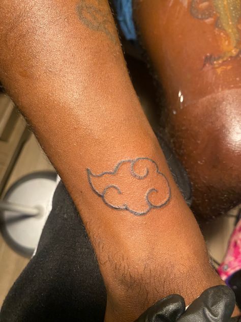 Naruto Patchwork Tattoo, Naruto Cloud Tattoo, Akatsuki Cloud Tattoo, Akatsuki Tattoo, Akatsuki Cloud, Chakra Tattoo, Naruto Tattoo, Tattoos For Women Flowers, Cloud Tattoo