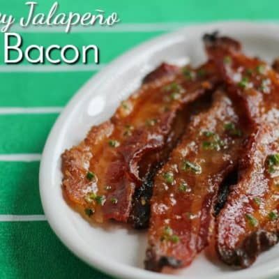 Honey Jalapeno, Jalapeño Bacon, Jalapeno Bacon, Watching Football, Boozy Brunch, Easy Bacon, Stuffed Jalapenos With Bacon, Candied Bacon, Spicy Honey