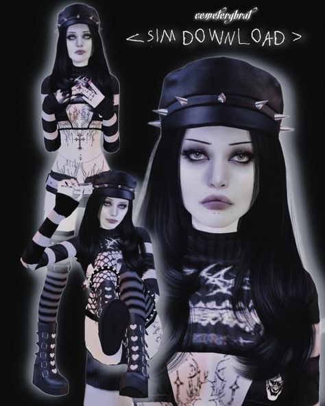 Rockstar Gf Sims 4, Sims 4 Emo Accessories Cc, Sims 4 Cc Clothes Cyberpunk, Mood Hair Sims 4, Sims 4 Cc Emo Tattoos, Sims 4 Cc Alternative Accessories, Emo Scene Sims 4 Cc, Goth Clothing Sims 4 Cc, Simberleen Cc