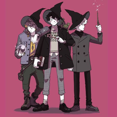 Witch Boy, Male Witch, Witch Drawing, Witch Characters, Bd Comics, Modern Witch, Witch Art, Arte Fantasy, 영감을 주는 캐릭터