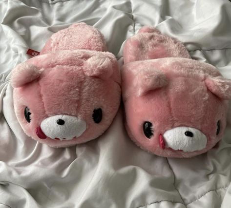 Gloomy Bear, Bear Slippers, Cute Slippers, Digital Closet, Pretty Princess, Hello Kitty Items, Creepy Cute, Cute Plush, Pretty Shoes