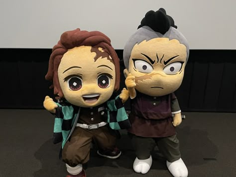 Genya And Tanjiro, Kny Mascot, Natsuki Hanae, Kamaboko Squad, Getting Over Him, Losing Faith In Humanity, Tanjiro Kamado, Losing Faith, Cute Chibi