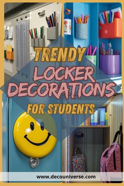 Decorate your locker without breaking the bank! Explore budget-friendly ideas that add style and personality to your space. Get creative with affordable DIY projects and decor tips that reflect your unique taste. Locker Decorations Diy, Locker Rugs, Diy Locker, School Locker, Classroom Wall Decor, Locker Decorations, Cozy Fall Decor, School Lockers, Hanging Organizer