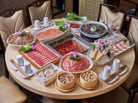 10 Comforting Hot Pot Restaurants in Chicago Dancing Noodle, Hot Pot Restaurant, Restaurants In Chicago, Bbq Equipment, Fried Beans, Fish Ball, Chicago Food, Bean Curd, Mushroom Chicken