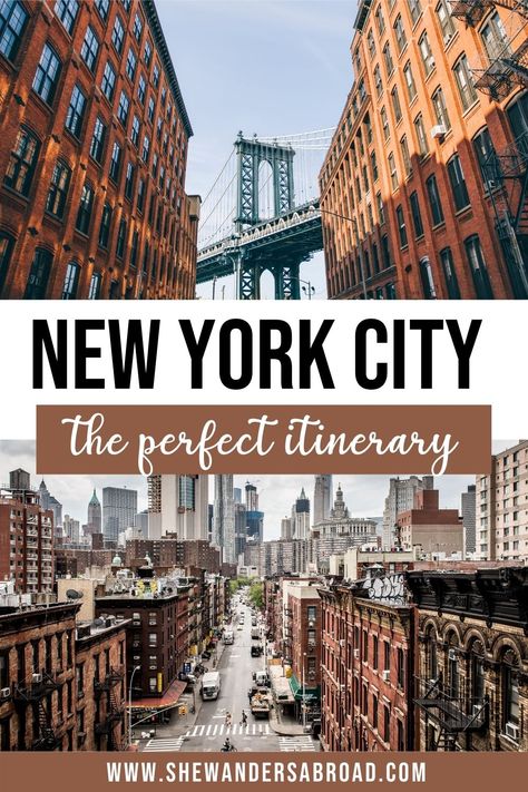 Best Places To Visit In New York City, Nyc Trip Planning Travel Guide, Manhattan Places To Visit, Skiing In New York, Must Visit Places In New York, New York City Itinerary 4 Days, New York Fall Itinerary, New York What To See, Nyc Must See Bucket Lists