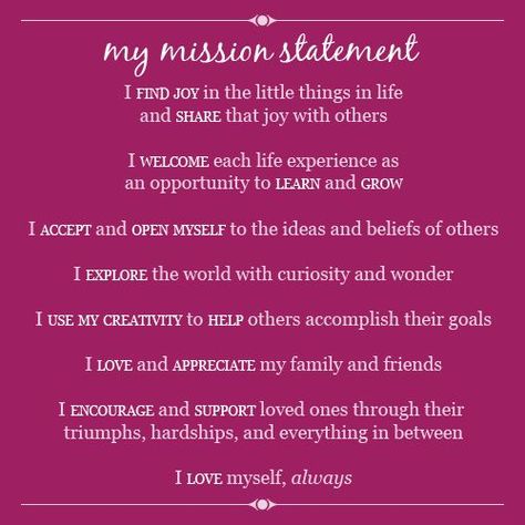 My MIssion Statement Personal Mission Statement Quotes, Mission Statement Quotes, Life Mission Statement, Personal Mission Statement Examples, Vision Statement Examples, Mission Statement Template, Mission Statement Examples, Family Mission Statements, Vision And Mission Statement