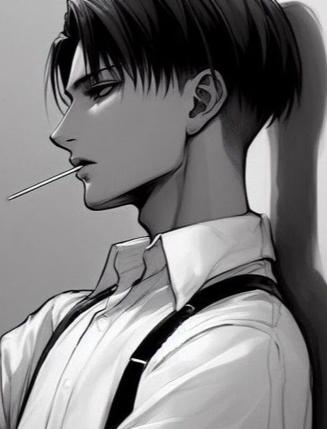 Levi Fanart, Levi Ackerman Hot, Short King, Mikasa Anime, Bw Art, Tokyo Art, Phone Wallpaper Boho, Yandere Manga, Captain Levi