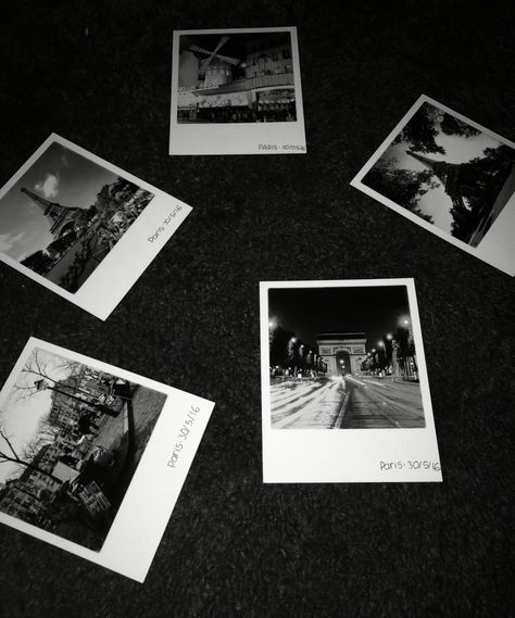 paris polaroids b&w I Hope, Paris, Black And White, Photography, White, Black