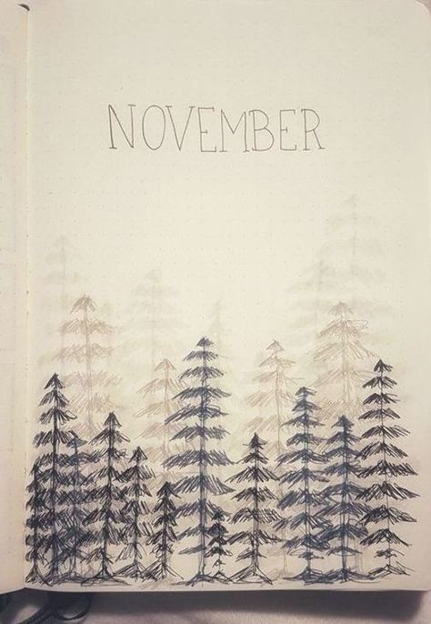 November Bullet Journal Cover, November Bullet Journal, December Bullet Journal, Bullet Journal Cover, Inspiration Journal, Bullet Journal Set Up, Bullet Journal Cover Page, Cover Inspiration, Bullet Journal Design Ideas