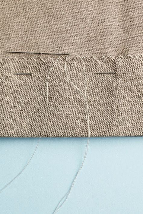 How to Hem Pants Without a Sewing Machine - Hem Dress Pants by Hand Blind Hem Stitch, Sewing Hems, Sewing Pants, Sewing Alterations, Sewing 101, Hem Pants, Hem Stitch, Techniques Couture, Sewing Stitches