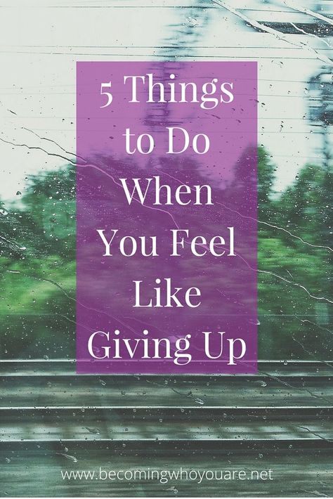 How do you know when to give up and when to stick with it? Click the image to discover five things to do when you feel like giving up || www.becomingwhoyouare.net When To Give Up, The Secret Law Of Attraction, Transformation Quotes, Development Quotes, Stop Caring, Feel Like Giving Up, Back To Reality, Secret Law Of Attraction, Meaningful Life