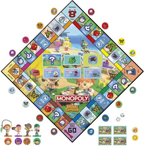 Monopoly Board Game, Fun Indoor Activities, Monopoly Board, Fao Schwarz, Board Games For Kids, Fun Games For Kids, Indoor Activities For Kids, Animal Crossing New Horizon, Indoor Fun