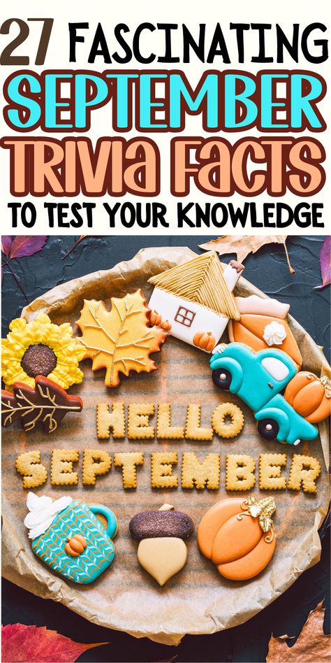 17 Fascinating September Trivia Facts To Test Your Knowledge (Fall Fun Jokes & Puns) -  Did you know that September was originally the seventh month of the Roman calendar? It wasn't until 153 BCE that it became the ninth month when January and February were added to the beginning of the year. But there's more to September than just its history - it's also full of 
2. The birthstone for September is sapphire.
4. In ancient Rome, people celebrated September Trivia, September Facts, Roman Calendar, Fun Jokes, Trivia Facts, Good Jokes, Party Prints, Historical Events, Ancient Rome