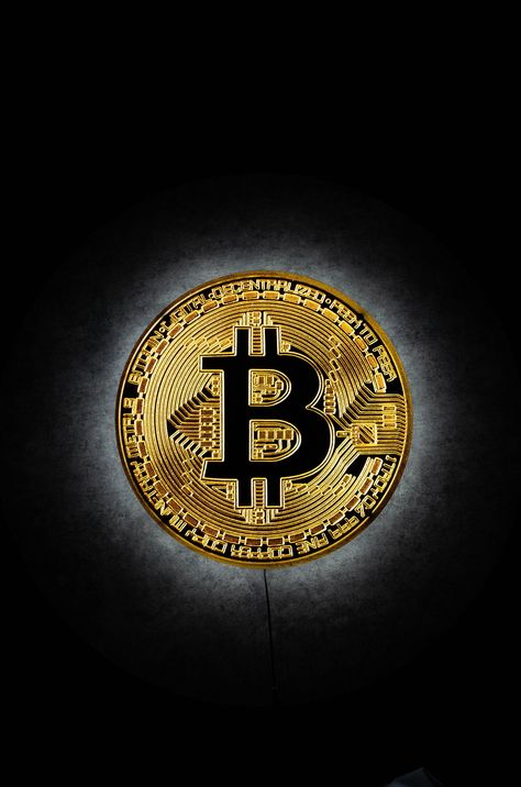 "Get your very own physical bitcoin, to display in your home, office or server room. Our  coin wall art collection makes the perfect gift for the cryptocurrency fan in your life. With the unique light-up feature our bitcoin doubles as a piece of décor and a light. Our beautiful light up LED wall art is designed, printed, and packaged at our shop located in Michigan. They are LED powered, printed on acrylic and assembled by hand. Our small team is made up of skilled engineers, printers, and fabri Bitcoin Logo, Virtual Card, Server Room, Led Wall Art, Call Of Duty Ghosts, Motivational Wallpaper, Cartoon Profile, Crypto Coin, Phone Wallpaper For Men