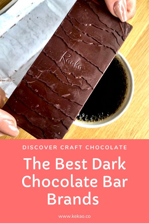 Here are the best dark chocolate brands we eat and suggest. Best Dark Chocolate, 85% Dark Chocolate Recipes, Viral Dubai Chocolate Bar, Famous Chocolate Brands, Dark Chocolate Brands, Chocolate Bar Brands, Online Chocolate, Cherry Cordial, Chocolate Logo