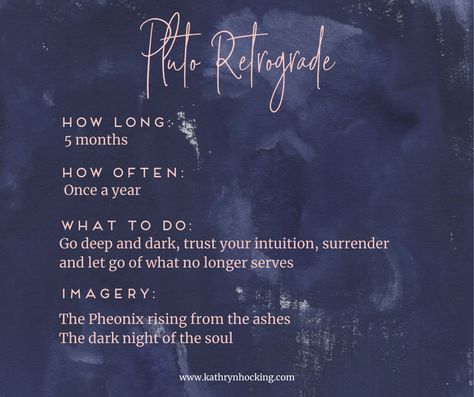 Pluto Retrograde - What does it mean when this planet is retrograde Planet Retrogrades, Retrograde Meaning, Ancient Astrology, Pluto Retrograde, Retrograde Planets, Mars Retrograde, Witch Journal, Spiritual Consciousness, Magic Moon