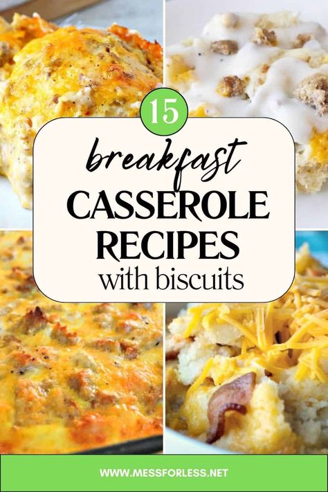 Do you love biscuits? If so, you will want to save this handy dandy list of Breakfast Casserole Recipes With Biscuits. Sure you can just enjoy biscuits on their own, but did you know they Breakfast Casseroles Using Biscuits, What Can I Do With Canned Biscuits, Pillsbury Biscuit Breakfast Casserole, Breakfast Recipes With Pillsbury Biscuits, Breakfast Recipe With Biscuits, Breakfast Casserole With Grands Biscuits, Can Biscuit Recipes Breakfast, Recipes With Biscuits Breakfast, Breakfast Casserole With Canned Biscuits