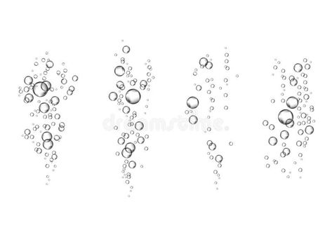 Underwater fizzing air transparent bubbles flow on white back. Illustration about aerated, bubble, pure, carbonated, clean, isolated, realistic, flow, round, black, background - 110314605 Water Bubbles Drawing, Air Bubbles Underwater, Bubble Sketch, Bubbles Underwater, Fish Posters, Bubbles Illustration, Back Illustration, Bubble Tattoo, Underwater Bubbles