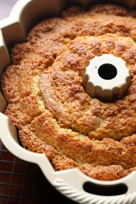 My Sour Cream Pound Cake is absolutely the best! Dense, moist, and flavorful, this pound cake is delicious with a cup of coffee for breakfast, or topped with frosting for dessert! #cookiesandcups #poundcake #sourcreampoundcake #cakerecipe #bundtcake Cake Recipe With Sour Cream, Best Pound Cake Recipe, Pound Cake Recipes Easy, Moist Pound Cake, Homemade Sour Cream, Recipe Cookies, Sour Cream Pound Cake, Sour Cream Cake, Cream Cheese Pound Cake