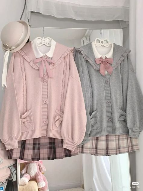 Japanese Kawaii Outfits, Jfashion Kawaii Outfits, Kawaii Coquette Outfits, Japanese Coquette Outfit, Kawaii Fall Outfits, Japanese Outfits Aesthetic, Cute Japanese Outfits, Casual Kawaii Outfits, Cute Pink Clothes