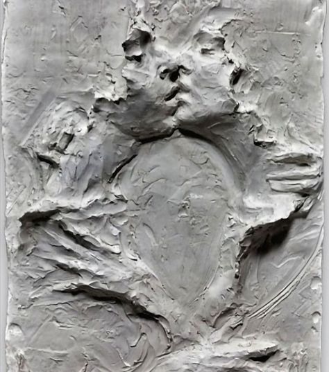 Ceramic Sculpture Figurative, Sculpture Art Clay, Plaster Sculpture, Relief Sculpture, Textured Canvas Art, Plaster Art, Bad Blood, Ceramics Pottery Art, Clay Art Projects