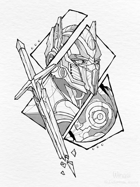 Optimus Prime Black And White, Things 2 Draw, Optimus Prime Tattoo Design, Transformers Tattoo Design, Transformers Line Art, Bumblebee Tattoo Transformers, Megatron Tattoo, Armour Sketch, Autobots Tattoo