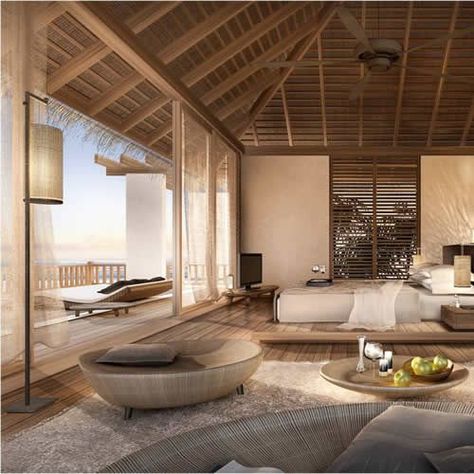 Beach Villa Design, Resort Interior, Hotel Lobby Design, Bali House, Resort Architecture, Hotel Room Design, Resort Design, Hotel Project, Beach Villa