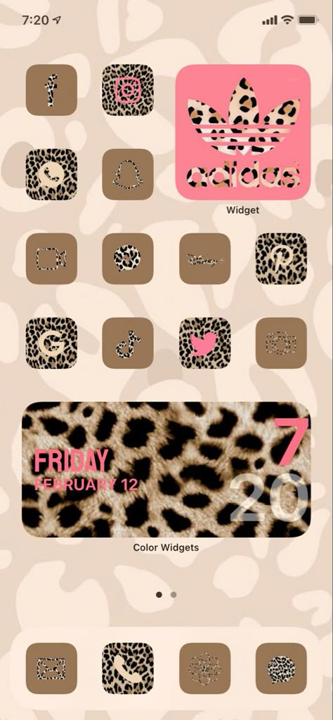 Leopard Print Wallpaper, Cheetah Print Wallpaper, Pretty Wallpaper Ipad, Zestaw Ikon, Iphone Wallpaper Stills, Ios App Iphone, Widget Design, Animal Print Wallpaper, Iphone Wallpaper Pattern