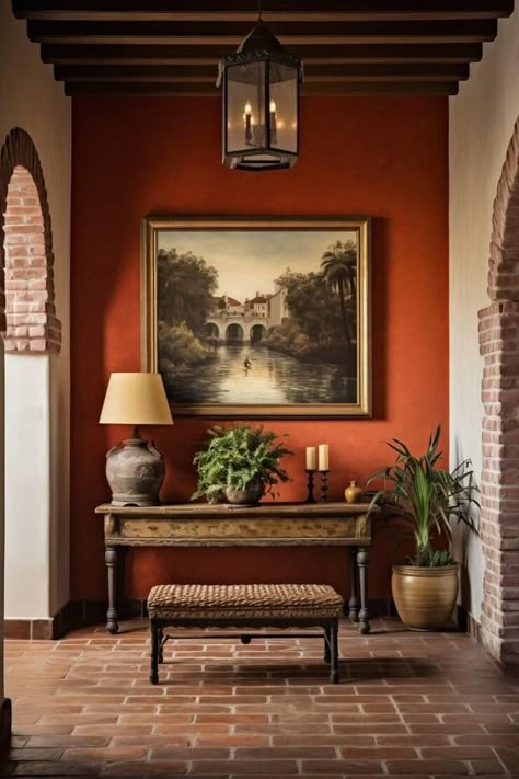 Indian Vintage Home Decor, Retro Living Room Decor, Spanish Home Decor, Indian Home Interior, Retro Living Rooms, Spanish Style Home, Mexican Home Decor, Casa Vintage, Mexican Home