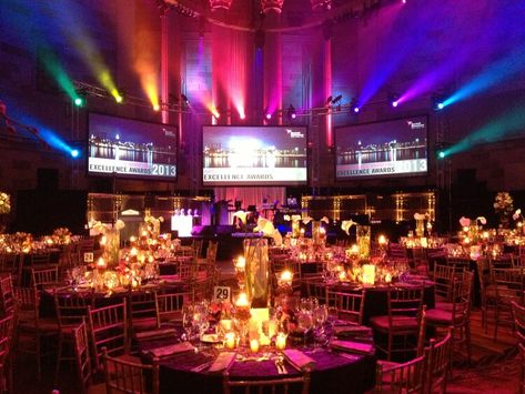 Corporate Event Planning NYC | Corporate Awards Dinner — NYFF Events Staging Decor, Corporate Dinner, Corporate Awards, Corporate Event Planning, Event Stage, Award Show, Dinner Event, Anniversary Event, Excellence Award