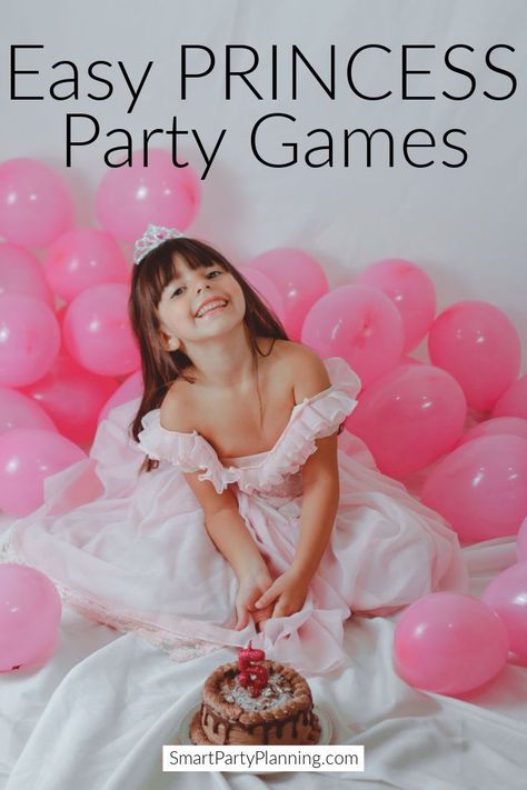 Easy Princess Party, Princess Party Games For Kids, Princess Party Activities, Princess Birthday Party Games, Disney Princess Games, Girls Birthday Party Games, Princess Party Games, Princess Activities, Girls Party Games