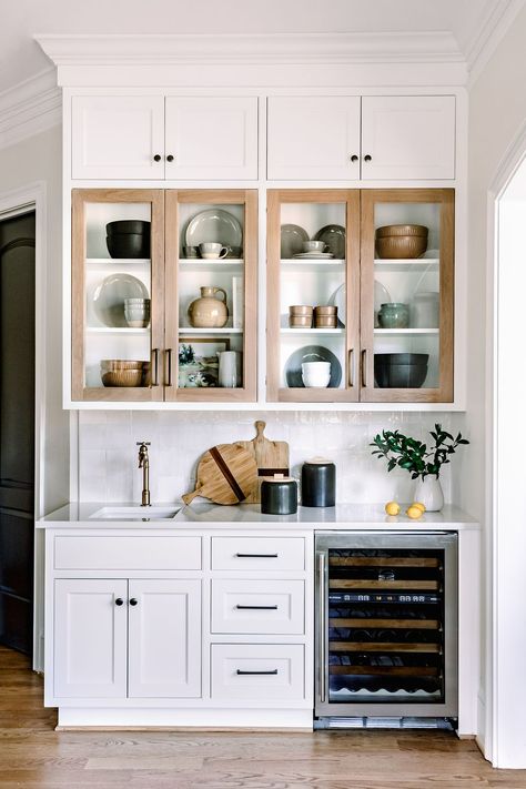 Two Story Family Home, Kitchen Prep Station, Butler Pantry Ideas, European Design Style, Building Shelves, Pantry Layout, Cabin Renovation, Triangle Area, Neutral Kitchen