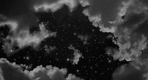 Images Terrifiantes, Wallpaper Horizontal, Sky Gif, Night Sky Wallpaper, Art Tumblr, Look At The Stars, Beautiful Gif, Black And White Aesthetic, Black Aesthetic Wallpaper